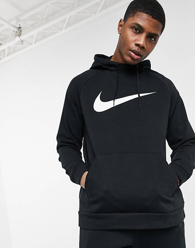 Nike Training - dri-fit swoosh hoodie in black