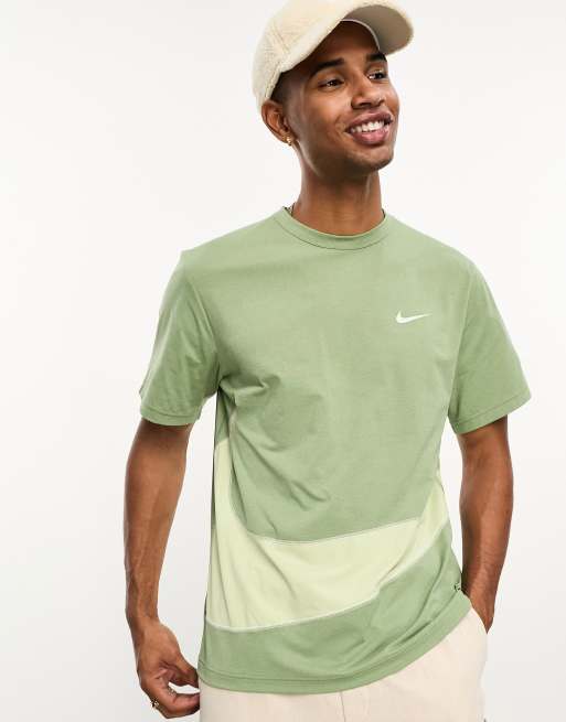 Nike dri fit shop t shirt green