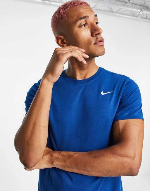 Nike Training Dri-Fit - T-shirt blu, 3 di 4