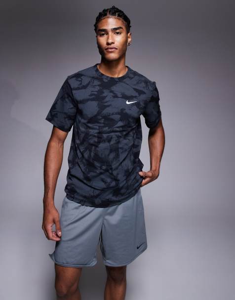 Nike Training - Dri-FIT - T-shirt effetto marmo - view 1