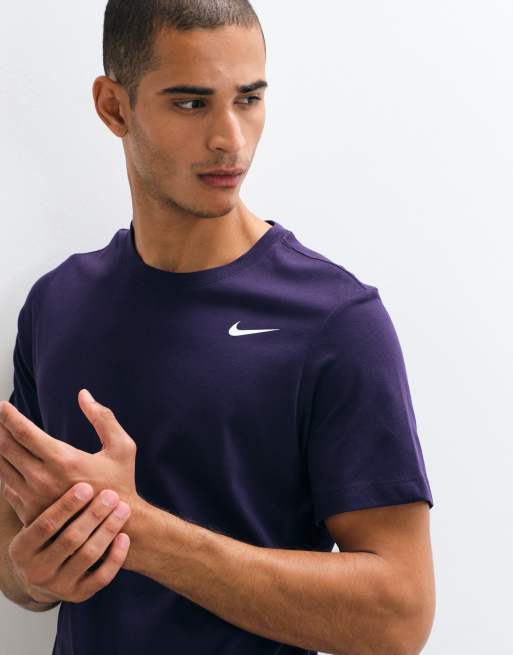 Nike Training Dri-FIT t-shirt en coton bleu marine, 5 de 5