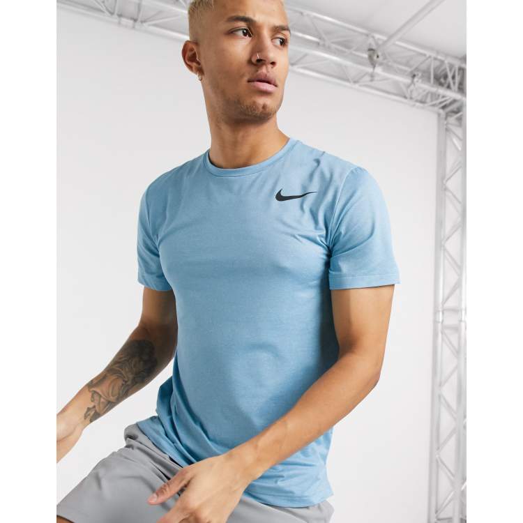 Nike Men's Dri-Fit Training T-Shirt - Laser Blue