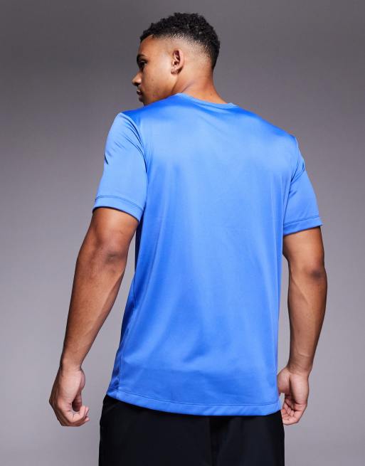 Nike Training Dri-Fit t-shirt in blue, 3 of 4
