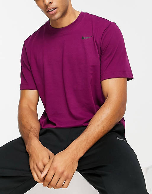  Nike Training Dri-FIT t-shirt in dark purple 
