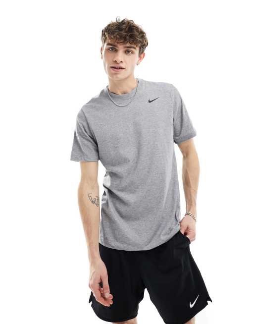 Nike Training - Logo-Print Dri-FIT T-Shirt - Gray Nike Training