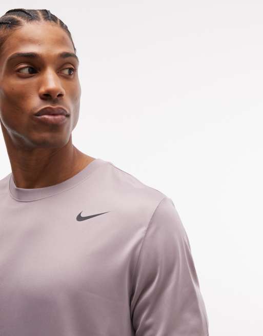 Nike Training Dri-FIT t-shirt in lilac, 5 of 5