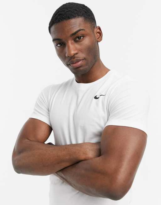 Nike Training Dri FIT t shirt in white ASOS