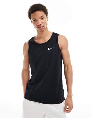 Nike Dri-fit Tank In Black