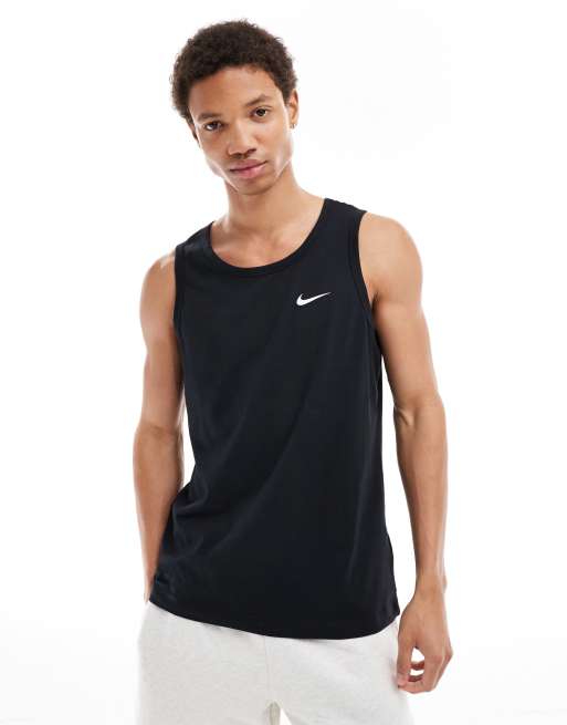 Nike Training Dri-FIT tank in black | ASOS