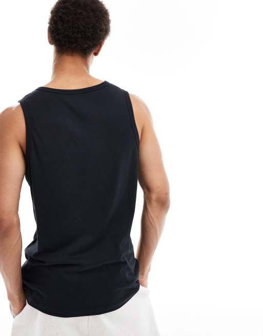 Nike Training Dri-FIT tank in black, 3 of 4