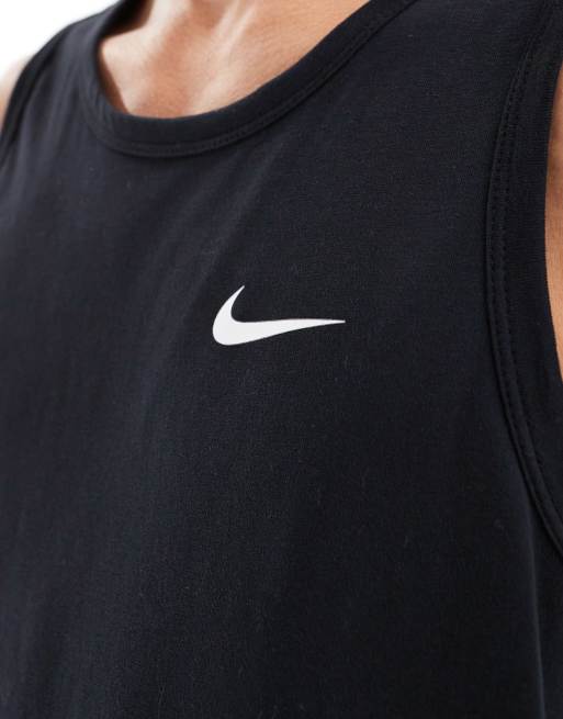 Nike Training Dri-FIT tank in black, 4 of 4