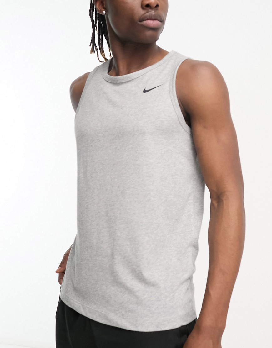Nike Training Dri-Fit tank in grey