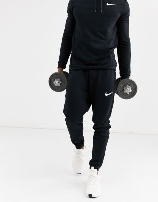 nike dri fit joggers black