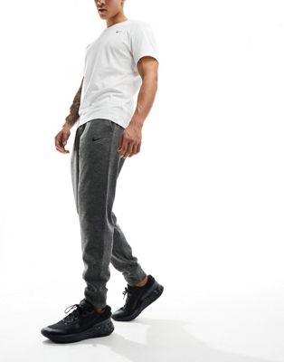 Nike Training Dri-FIT tapered joggers in charcoal
