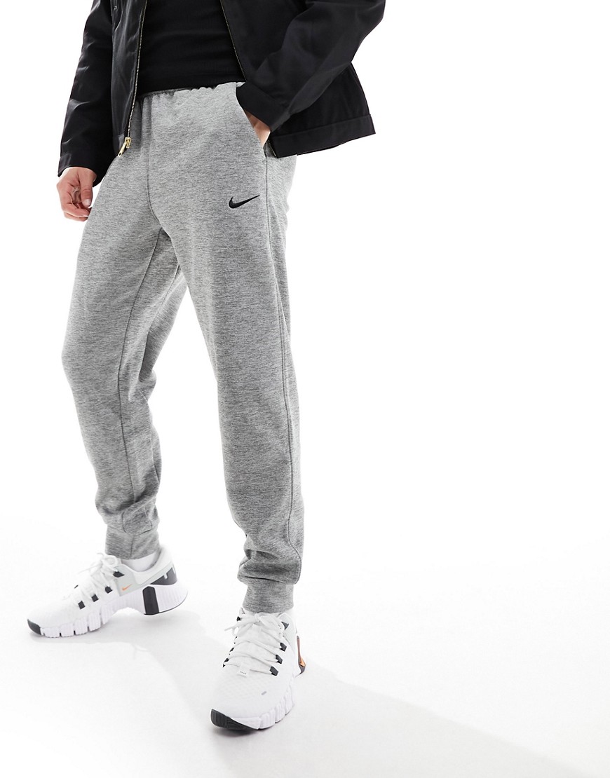 Nike Training Dri-FIT tapered joggers in grey