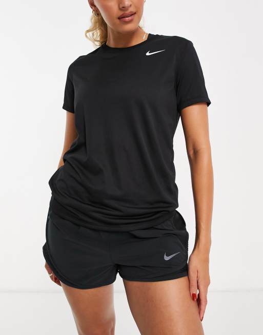 Nike Training Dri-FIT top in black | ASOS