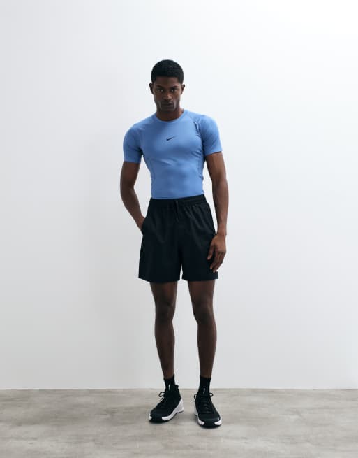 Nike Training Dri-FIT top in blue , 4 of 5