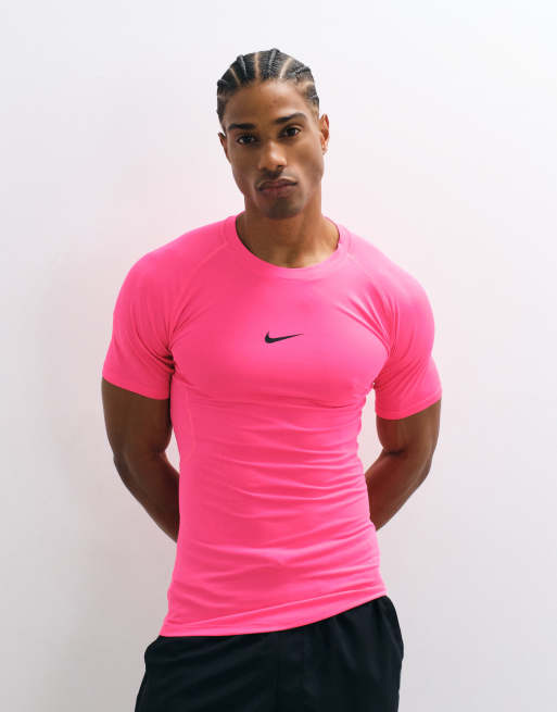 Nike Training Dri-FIT top in pink , 2 of 5