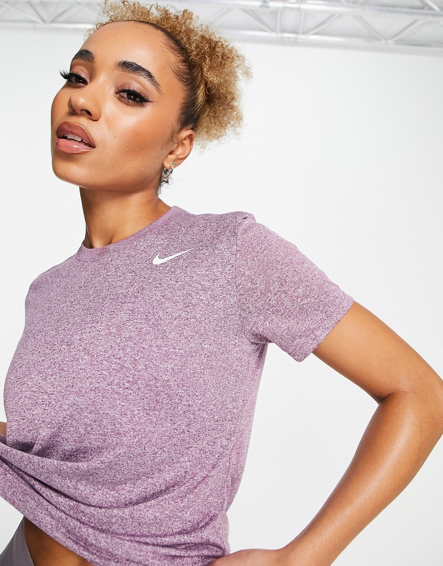 Nike Training Dri-FIT top in purple