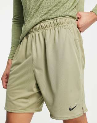 Nike Training Dri-Fit Totality 7in shorts in stone | ASOS