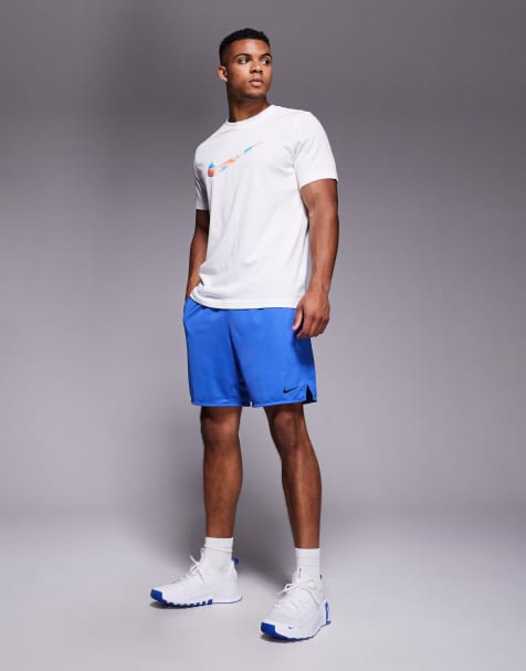 Nike Training Dri-FIT Totallity knitted 7 inch short in blue