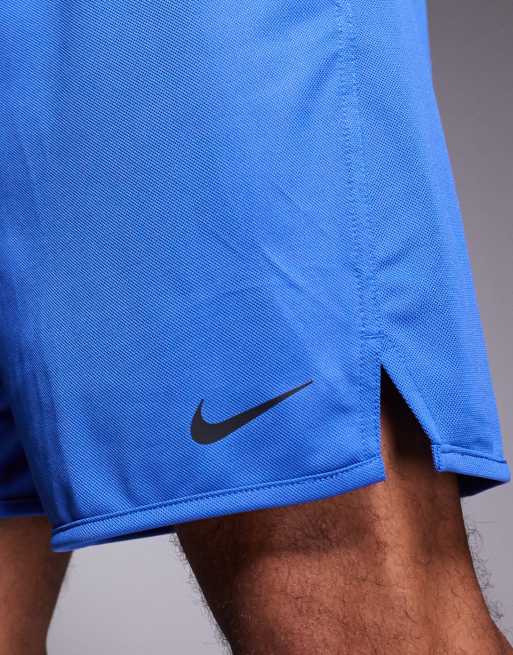 Nike Training Dri-FIT Totality knit 7-inch shorts in blue, 3 of 5