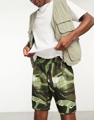 Nike Training Dri-FIT Totality knit 7in short in camo print