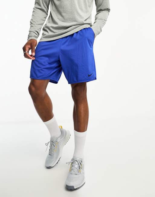 Royal blue and sales white nike shorts