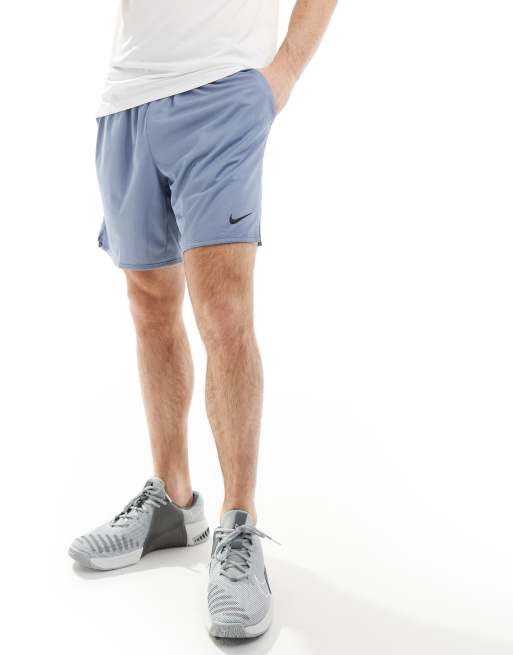 Nike Training – Dri-FIT Totality – Ungefütterte Shorts in Hellgrau, 7 Zoll Schrittlänge