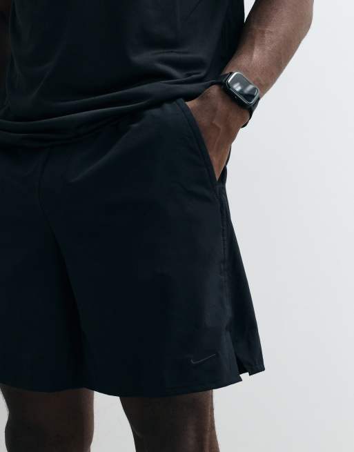 Nike Training - Dri-FIT - Unlimited - 7 inch short in donkergrijs, 3 van 5