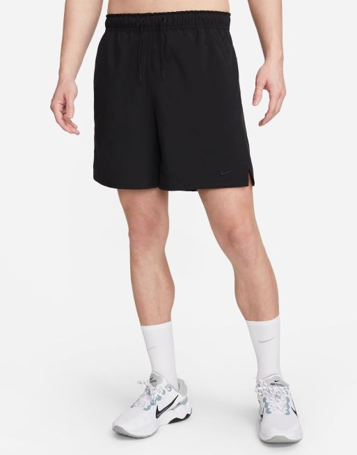 Nike Training Dri-FIT Unlimited woven 7inch shorts in black, 2 of 4