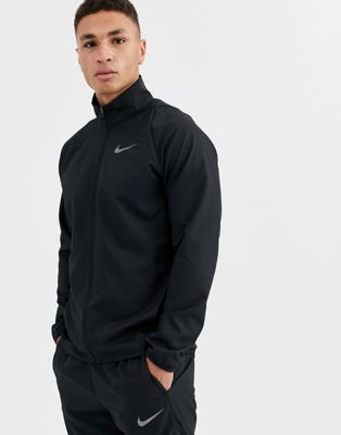 Nike Training Dri-Fit woven jacket in black | ASOS