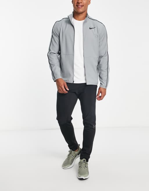 Nike dri shop fit jacket grey