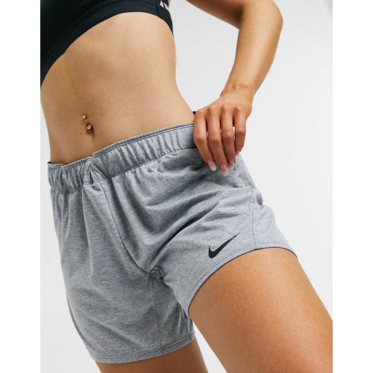 Nike Training Dry attack shorts in gray ASOS