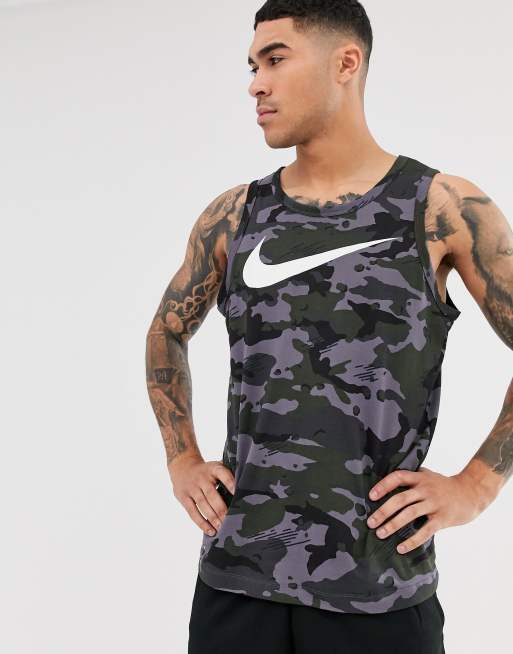 Nike camo store tank top