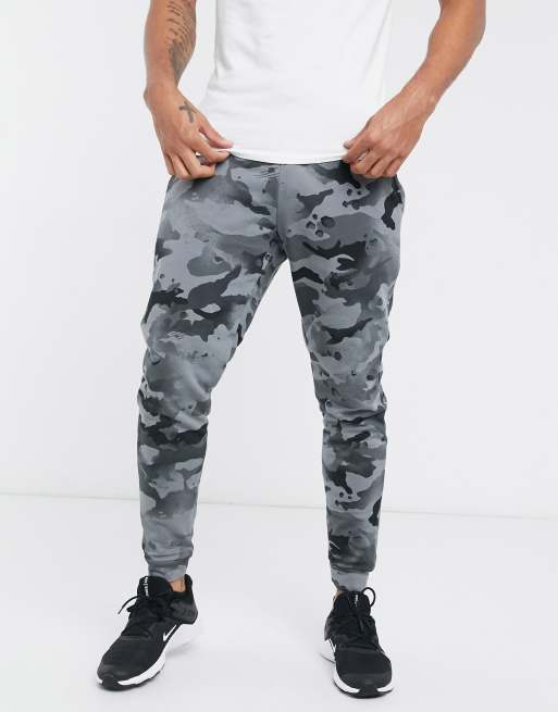 Nike Training dry cargo camo joggers in grey | ASOS