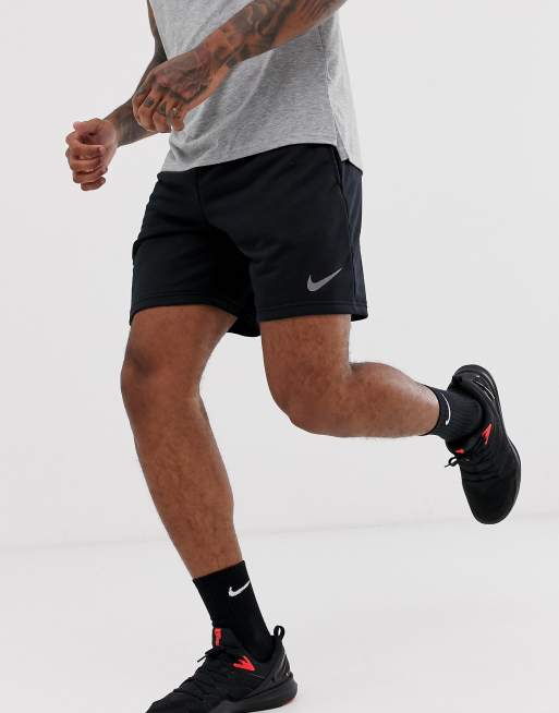 Nike training dry hot sale hybrid fleece shorts