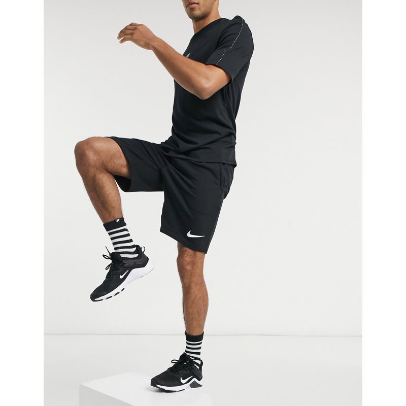pRWgC Palestra e allenamento Nike Training - Dry - Pantaloncini felpati neri