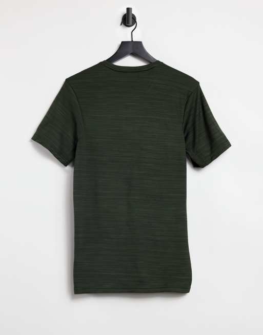 Nike Training – Dry SuperSet – Khakifärgad t-shirt, 2 av 4