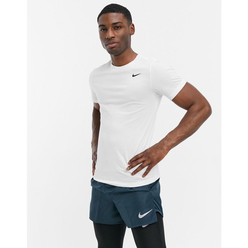 Uomo Activewear Nike Training - Dry - T-shirt bianca