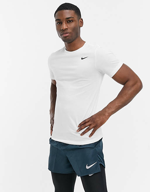 T-Shirts & Vests Nike Training Dry t-shirt in white 