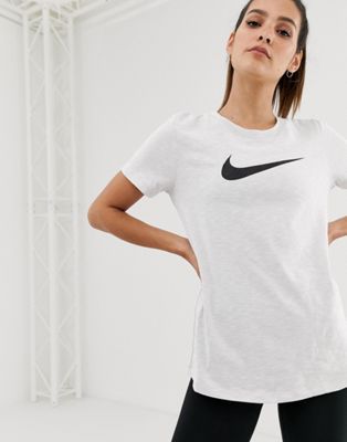 Nike Training Dry t-shirt with large logo in white | ASOS