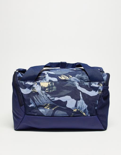 Nike Brasilia Printed Duffel Bag (Extra Small, 25L) - Blue, DR6123-410