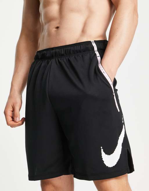 Nike Training DYE Dri FIT 6.0 shorts in black ASOS