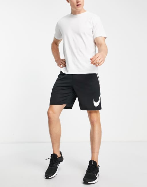 Nike Training DYE Dri FIT 6.0 shorts in black