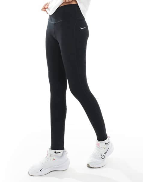 ASOS 4505 Hourglass 7/8 gym leggings in animal gloss black