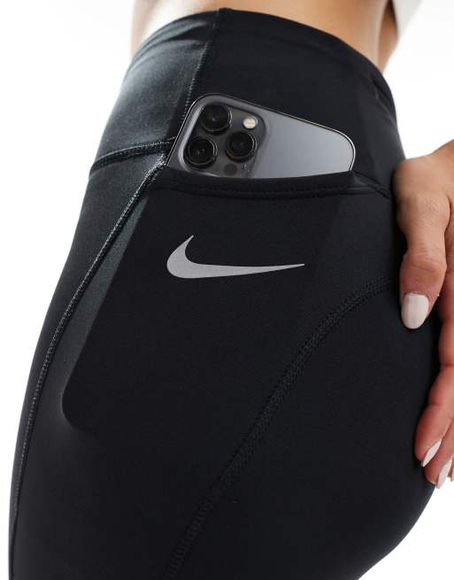 Nike black store mesh leggings