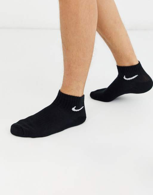 Nike black low cut socks on sale