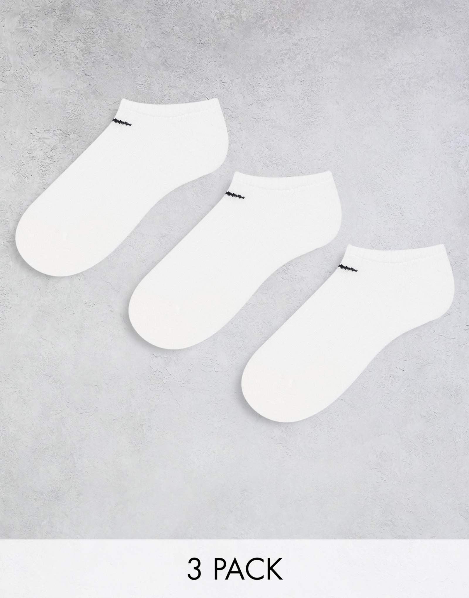 Носки для кроссовок Nike Training Everyday Cushioned 3 шт. в белом цвете