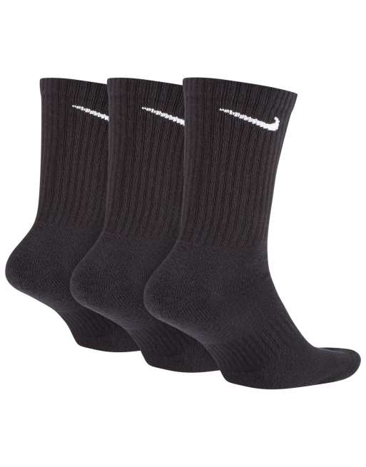 Nike Training – Everyday Cushioned – 3er-Pack Crew-Socken in Schwarz, 2 von 4